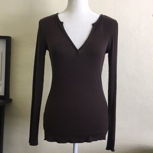 Banana Republic long sleeve tee.